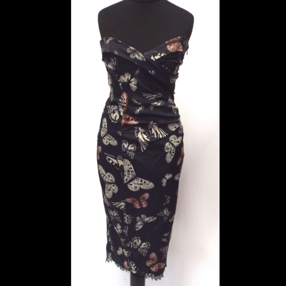 karen millen butterfly dress